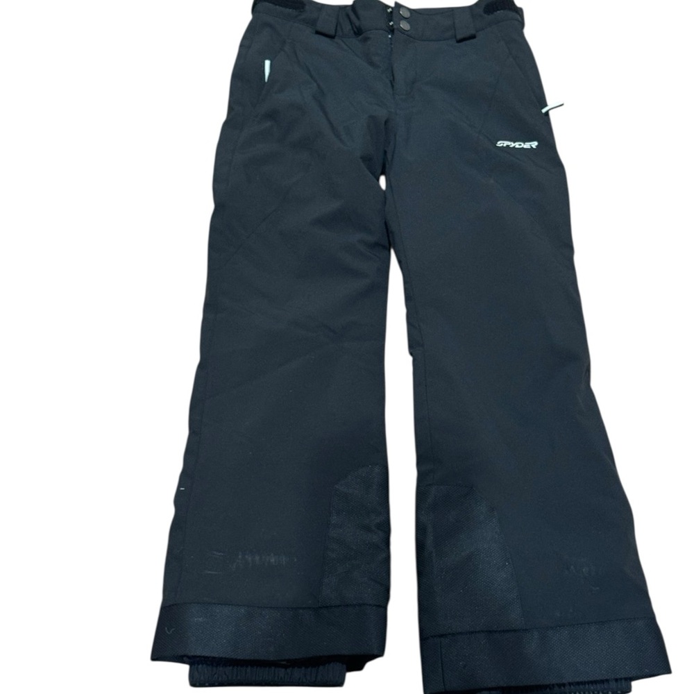 Spyder Girls Black Snow Pants - like new!